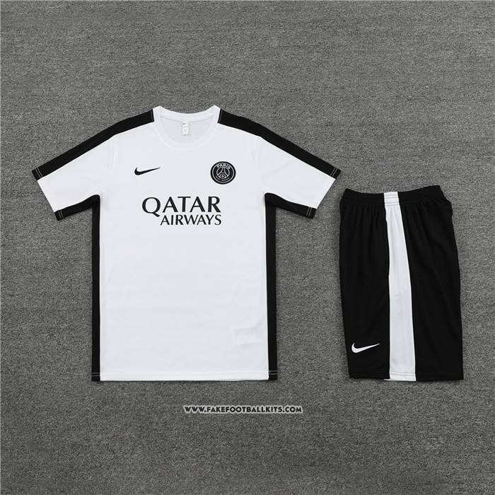 Tracksuit
 Paris Saint-Germain Short Sleeve
 23/24 White
 - Shorts
